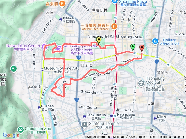 第9屆高雄IVV國際市民健行大會10K組