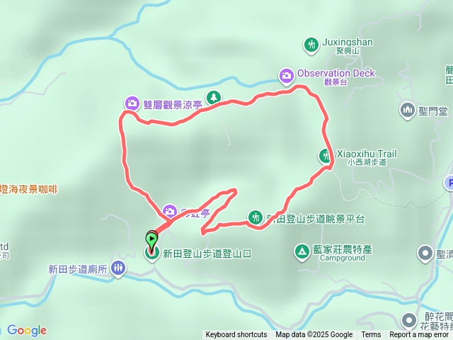 聚興山一上三下