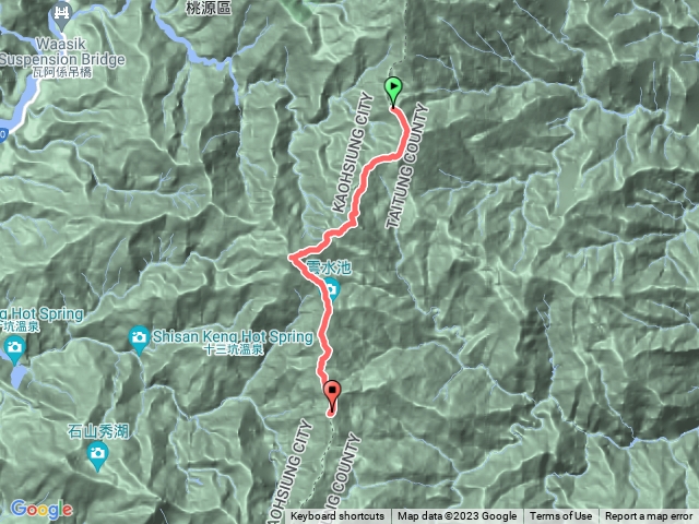 【南一段】D2 海諾南山前看天池營地-海諾南山-小關山-馬西巴秀山-拉馬達星星遺址後山谷營地