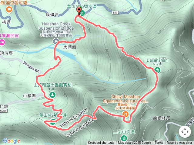 1140223雲嘉大尖山、二尖山步道