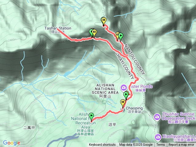大塔山+1/2眠月線塔山車站