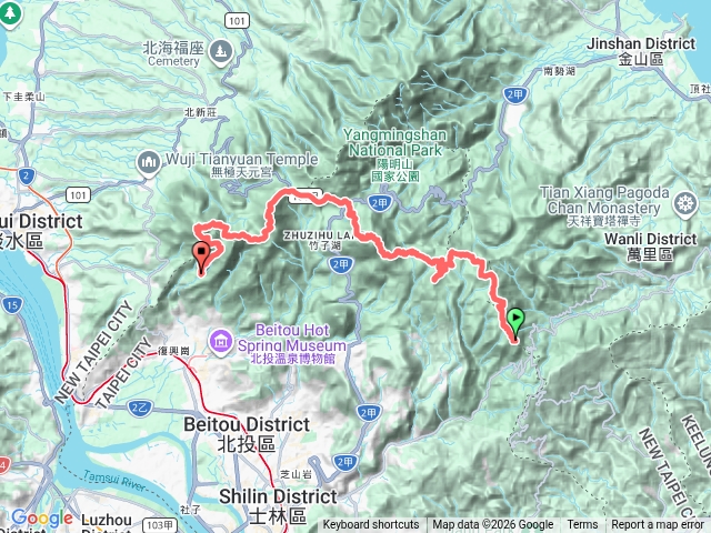 陽明山大縱走預覽圖
