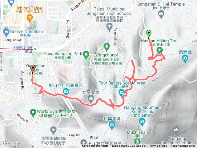 四獸山步道