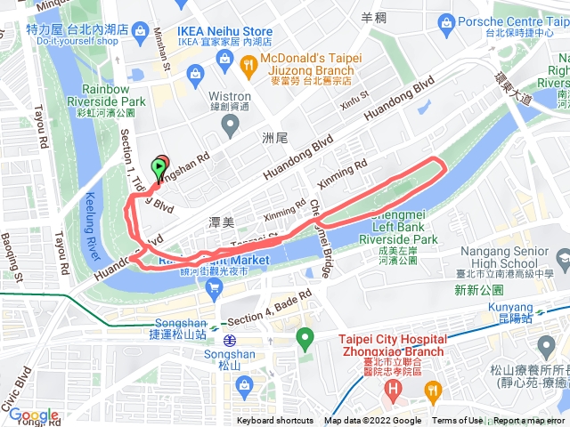 行善路基隆河右岸成美橋