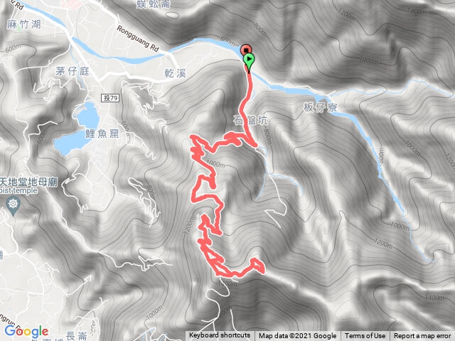 橫屏山主峰西峰