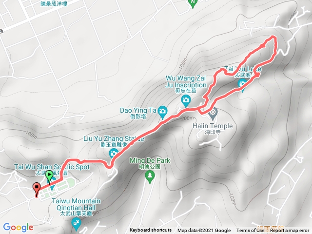 太武山小柱堡環走
