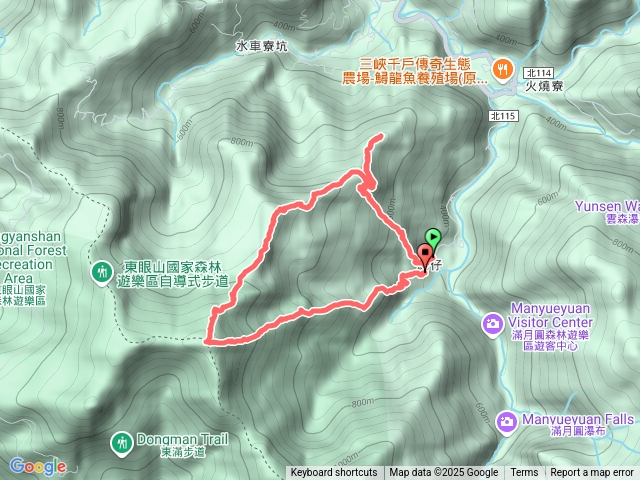 雙溪山+東眼山O縱