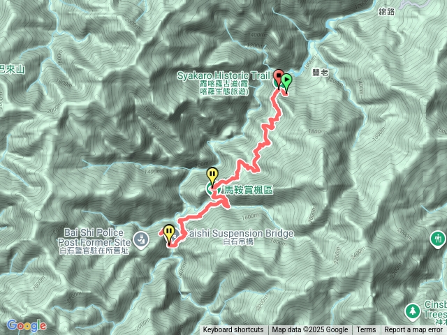 114.11.30霞客羅古道至白石吊橋