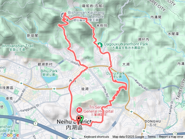 碧山巖O型大縱走