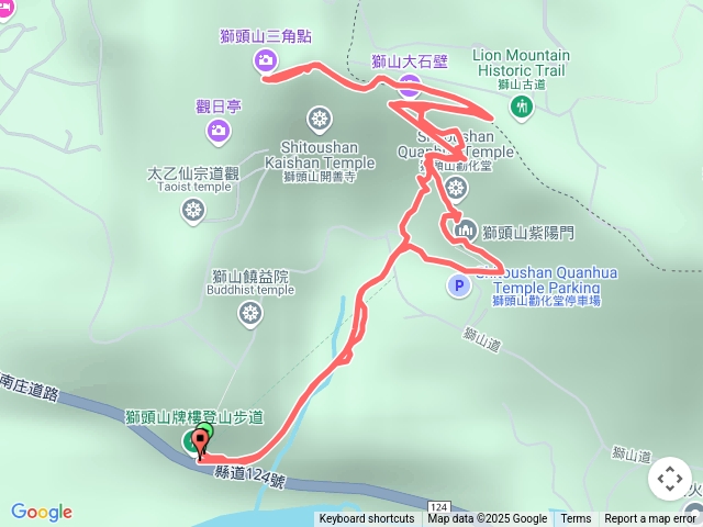 一日三座小百岳-2獅頭山