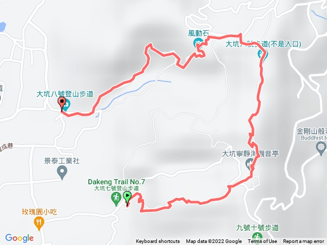 台中市大坑6,8號步道