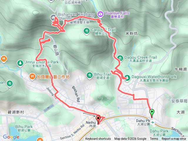 大溝溪-圓覺瀑布-碧山巖健行預覽圖