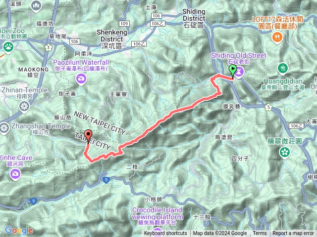 筆架連峰二格山二刷預覽圖