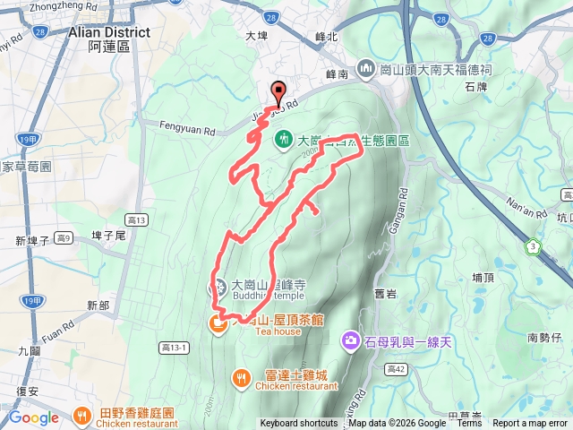 260315-小百岳#074大崗山盤龍峽谷、一線天O繞預覽圖