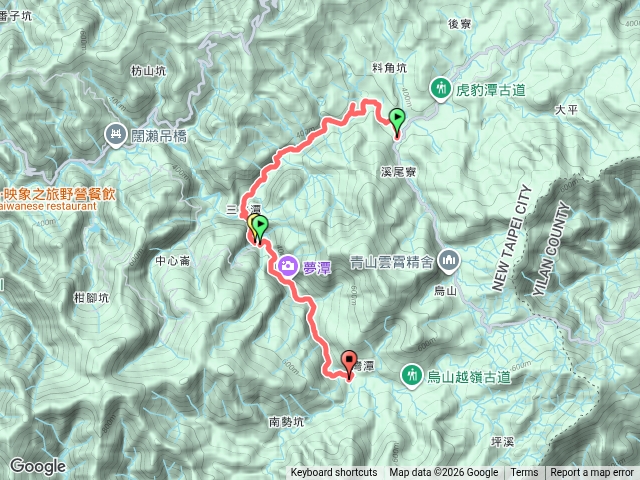 北勢溪古道，灣潭古道預覽圖