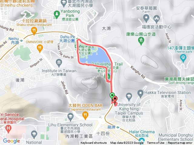 1120205大湖公園雨夜走