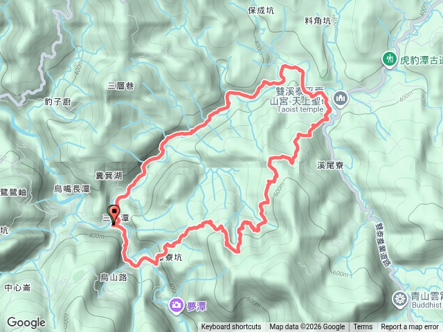 灣潭古道|溪尾寮古道|藤寮坑古道|北勢溪古道O型預覽圖