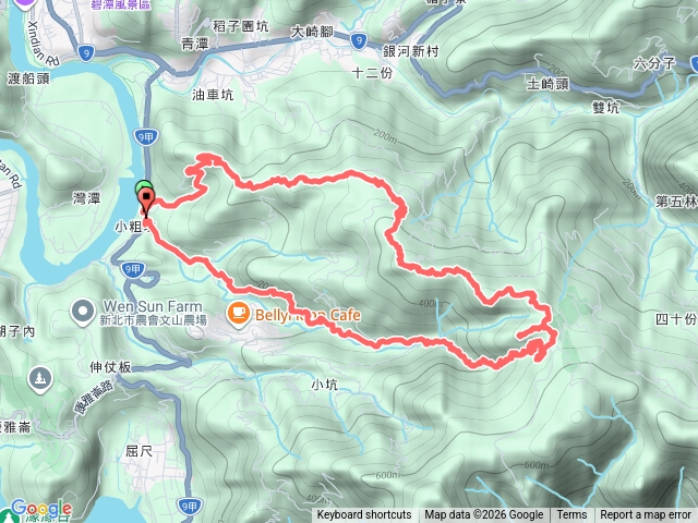 青潭尖_大崎頂山北峰_大崎頂山_大崎尖_551峰_四十分雞心尖_赤蘆古道O型