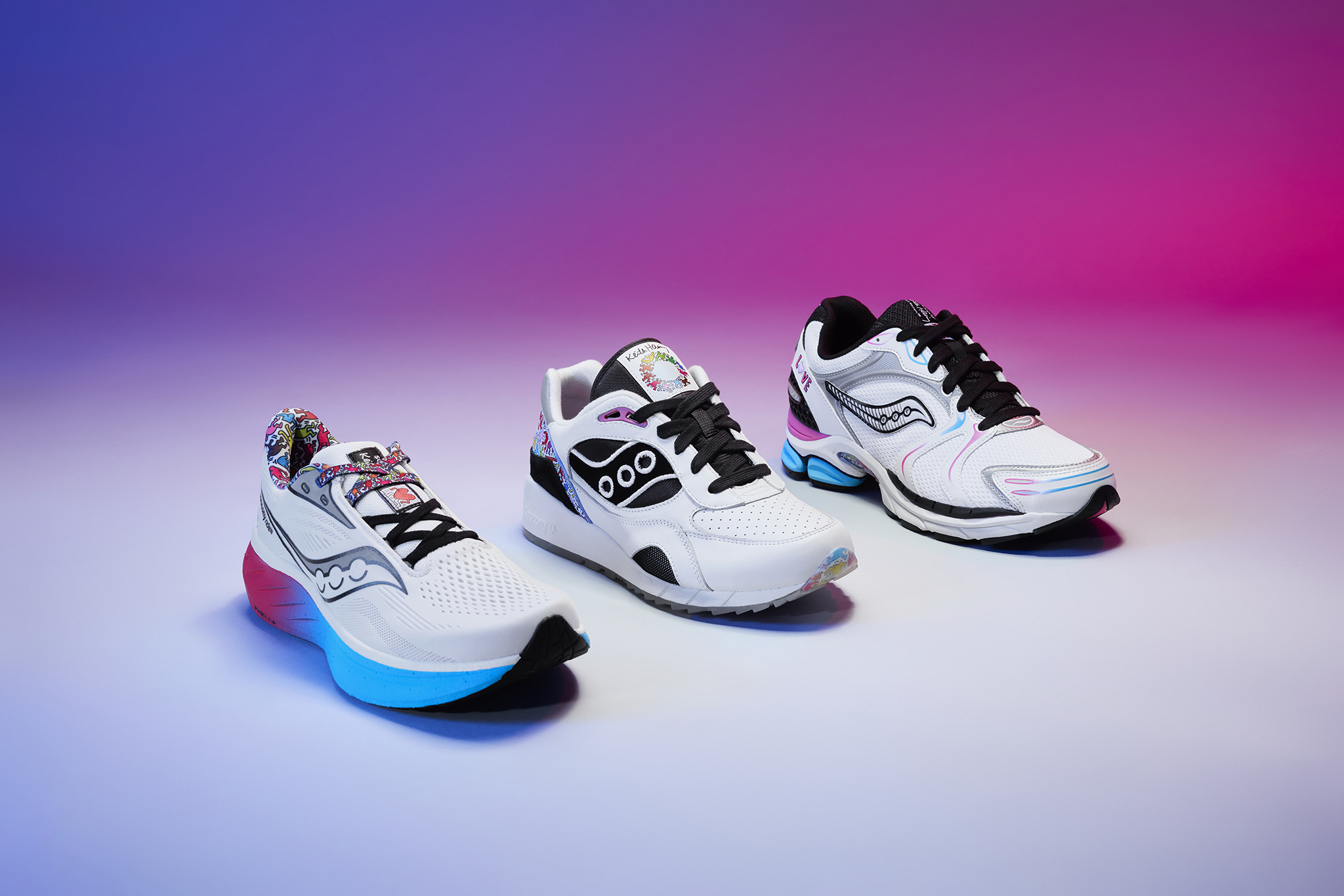 【品牌動態】SAUCONY 致敬同鄉塗鴉藝術家 KEITH HARING 攜手推出三款聯名鞋款