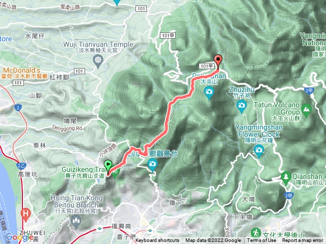 尚頂二街到二子平