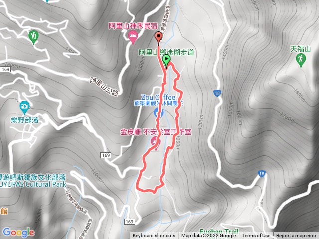 迷糊步道米洋吊橋