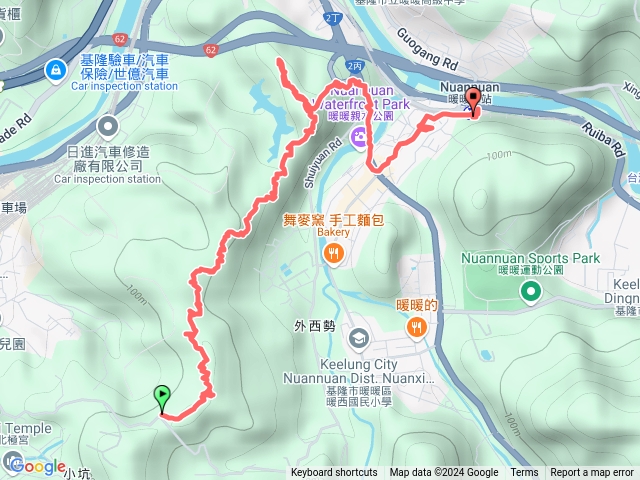 2024-1128-131:暖曦探勘隊清理三疊山-八堵山之間山路