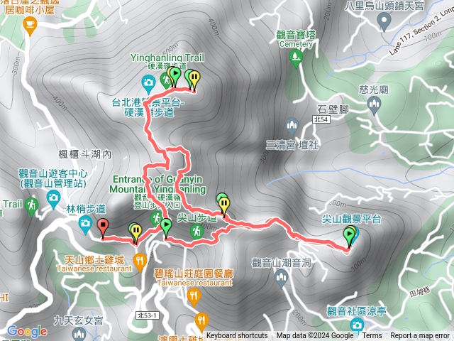 1/14尖山觀音山行