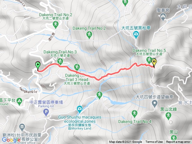 大坑3號轉5號到頭嵙山（原返）