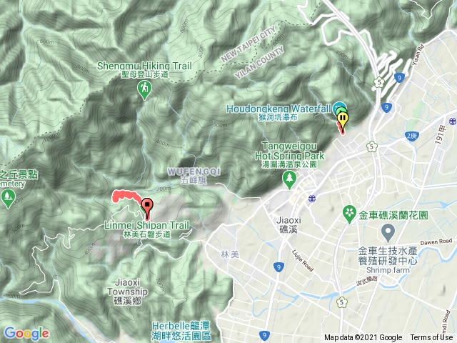 110/01/29猴洞坑瀑布+林美石盤布道