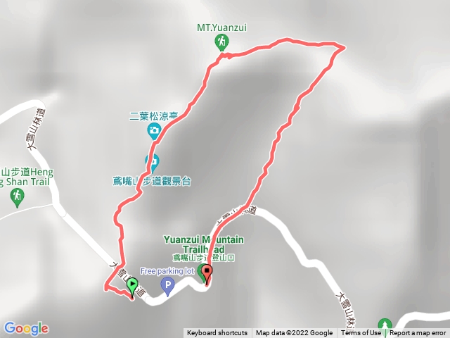 鳶嘴山-小O型-挑戰型