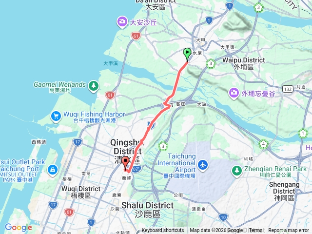 白沙屯D1大甲-清水
