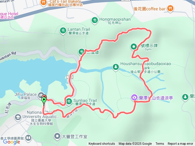 蘭潭後山步道輕鬆行