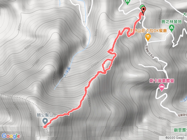 鵝公髻山-第一登山口