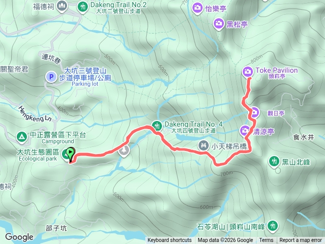 大坑4號中正露營區