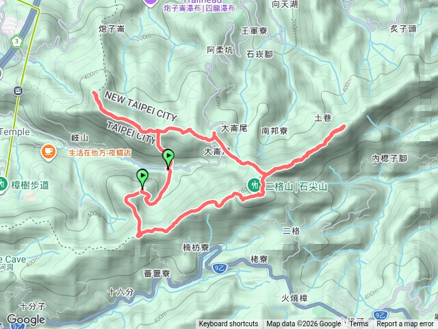 猴山岳、二格山、筆架山、貓空圓山預覽圖
