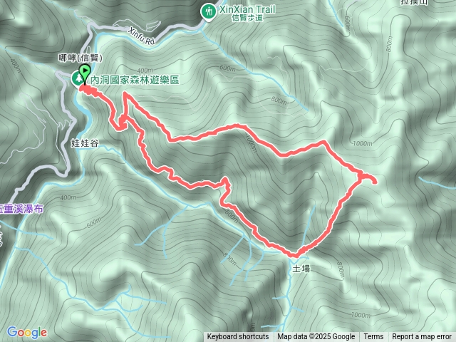 內洞林道15.7k上大保克主峰(總督府圖根補點)預覽圖