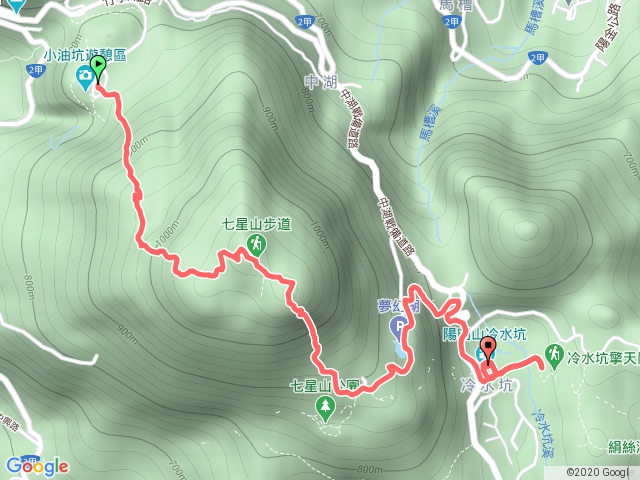 190921小油坑—七星山主東峰—夢幻湖—冷水坑