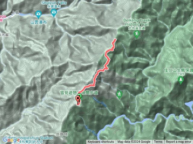 雪霸國家公園北坑山