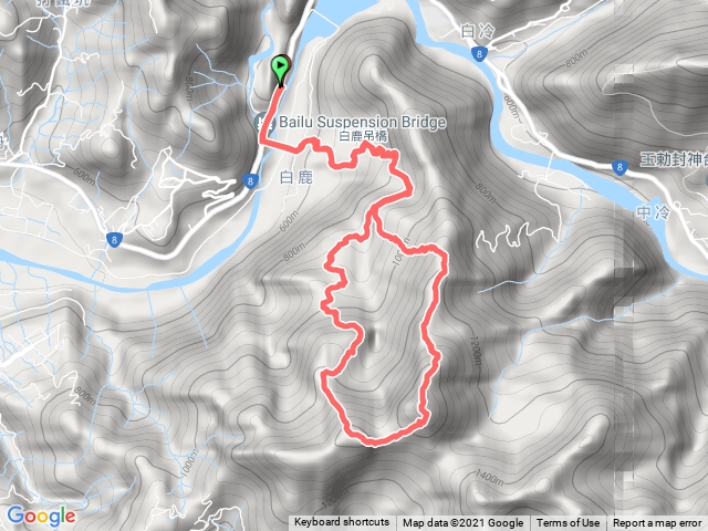 2021谷關七熊白毛山步道202110091157