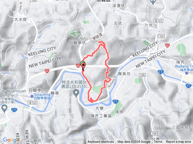 四腳亭砲臺、過港山