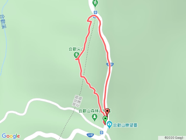 合歡尖山20200807