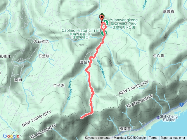 遠望坑親水公園至埡口涼亭草嶺古道