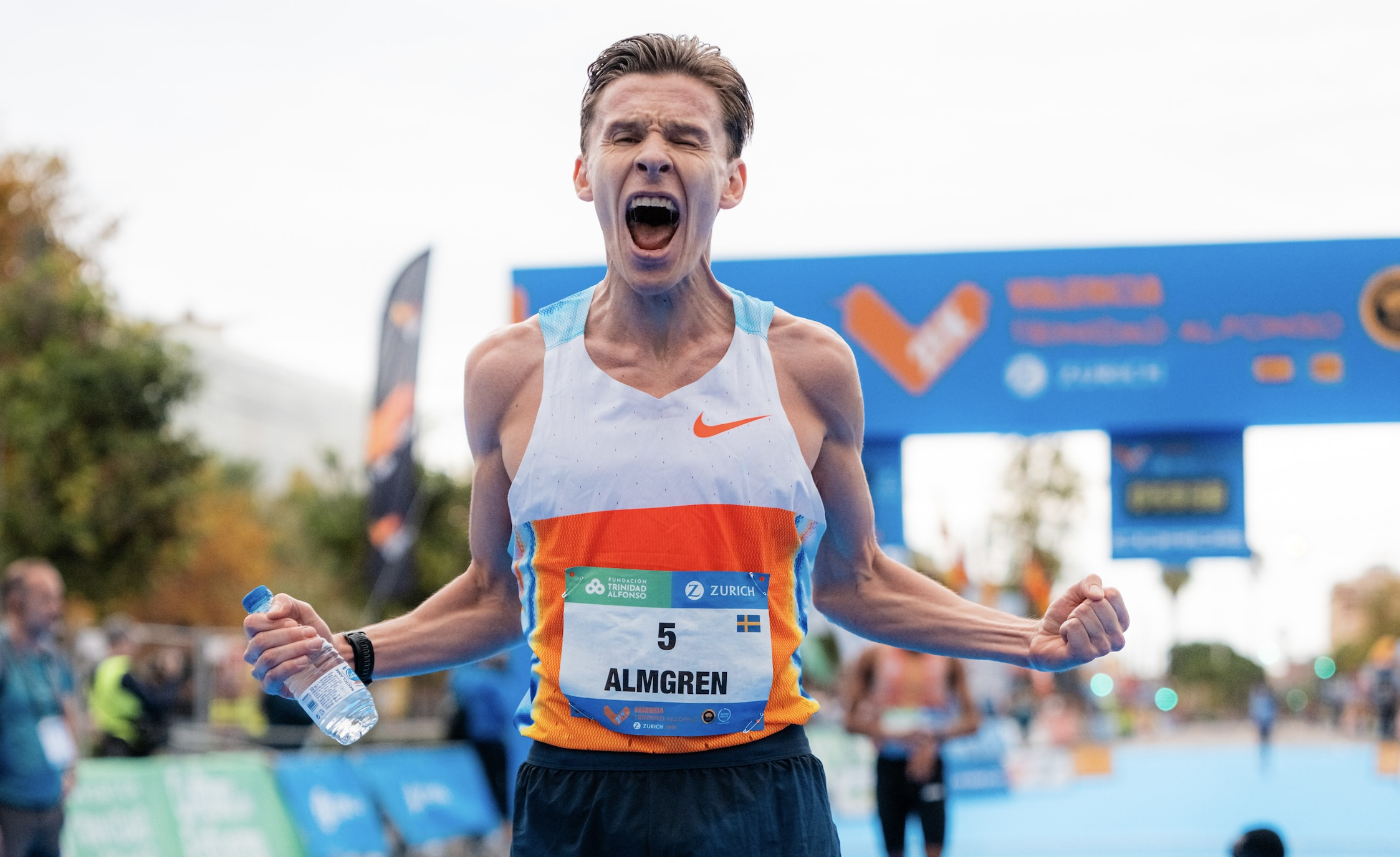 【賽事】瑞典長跑新紀錄！Almgren 瓦倫西亞半馬飆 58:41 打破歐洲紀錄闖進59分內！