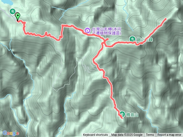 2025 1108-1109 銅山、雅音山（水源）