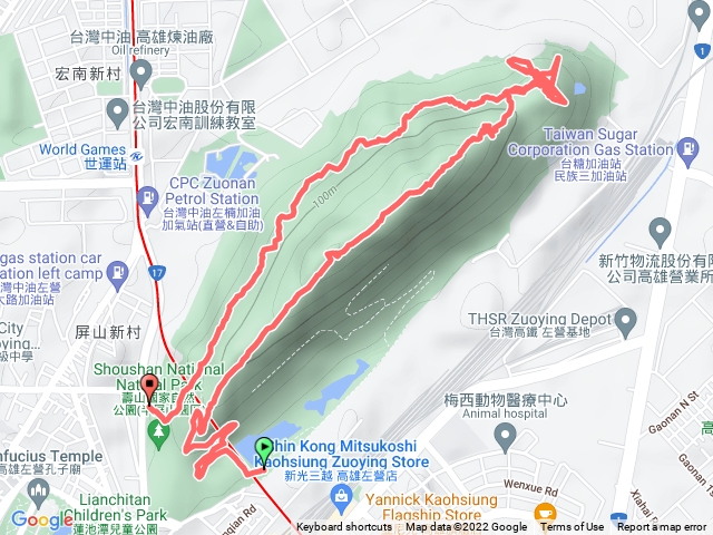 半屏山環走