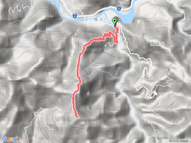 阿冷山果園登山口來回20190223