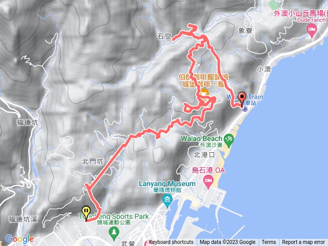 頭圍山-外澳接天廟-石空步道