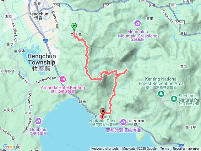 恆春大縱走