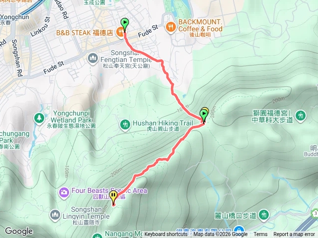 夏日早晨九五峰之旅
