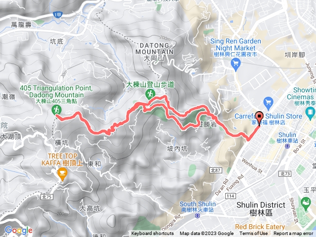 慢慢走/樹林至405來回